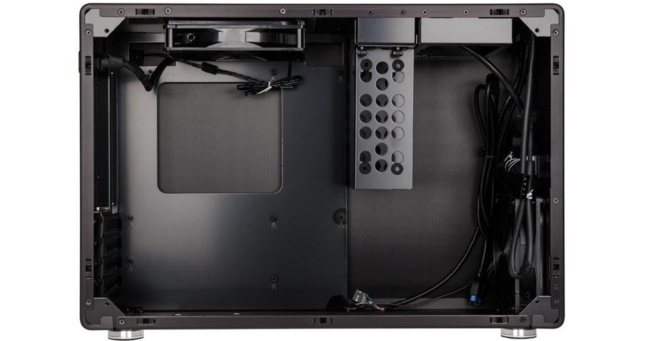 PCケース、LIAN LI 、 PC-V320X [Black] Lian Li PC-V320X Mini-ITX czarny (PC-V320X) - Obudowa